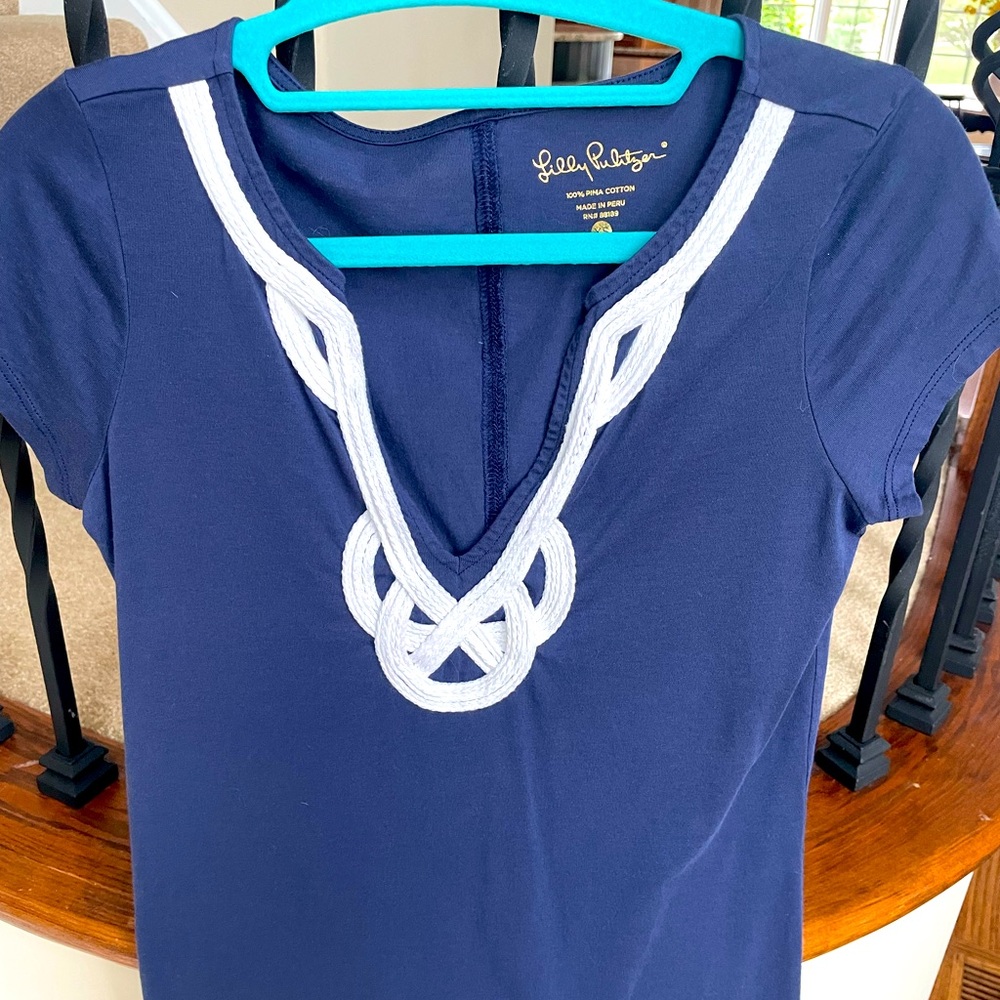 Lily Pulitzer navy dress
